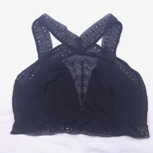 Flirtitude Black Lace Bandeau Size Medium